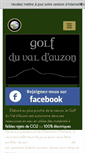 Mobile Screenshot of golfduvaldauzon.com